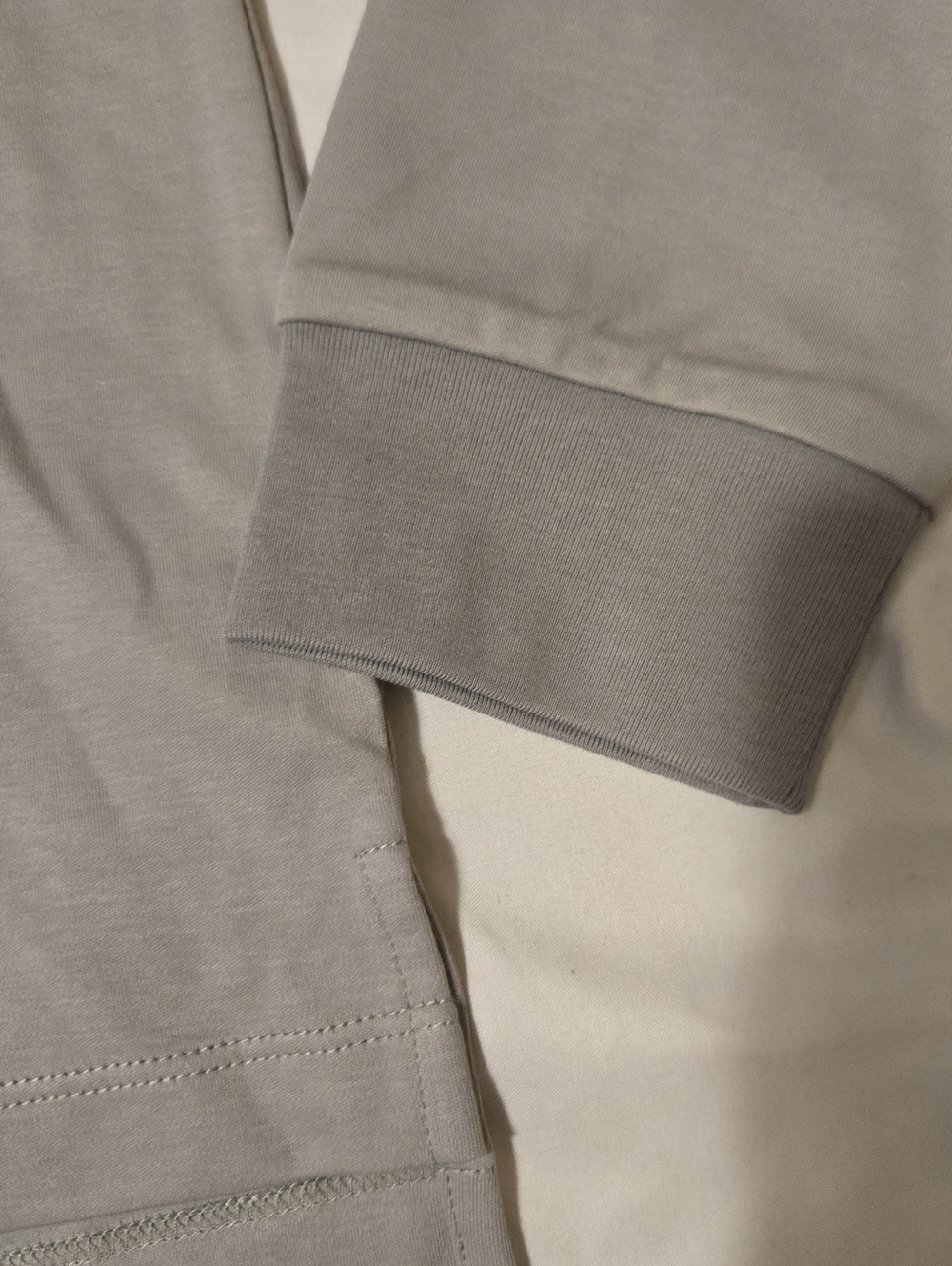 New! Rockridge Henley In Grey Size XL Classic Shirt Cotton - Picture 4 of 9